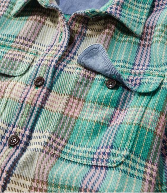 LLBean 1912 Overshirt Women J46J5704 Clothing Sterling Blue