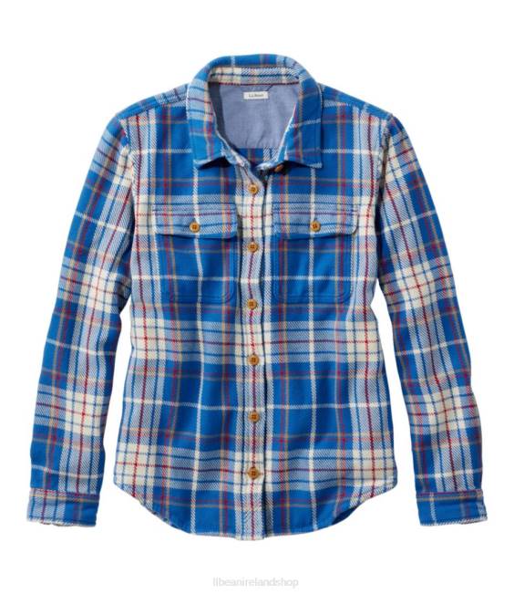 LLBean 1912 Overshirt Women J46J6906 Clothing Deep Sapphire