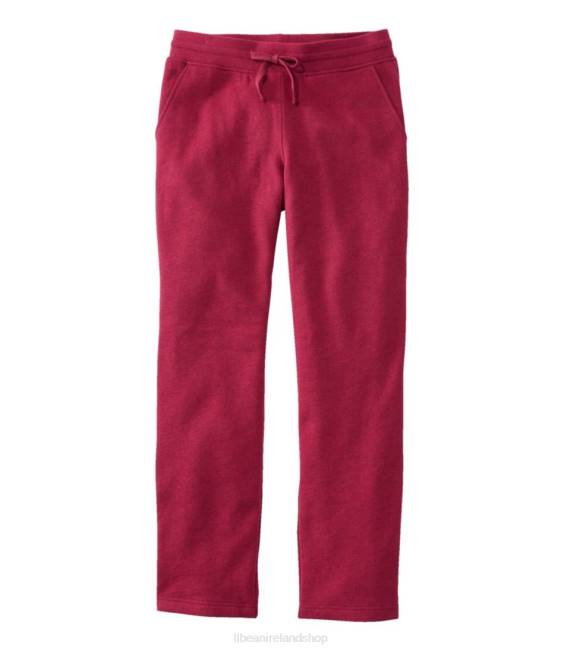 LLBean 1912 Sweatpants Women J46J6573 Clothing Cranberry Heather
