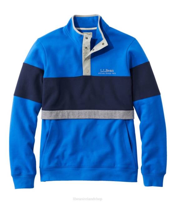 LLBean 1912 Sweatshirt Men J46J3416 Clothing Deep Sapphire/Classic Navy