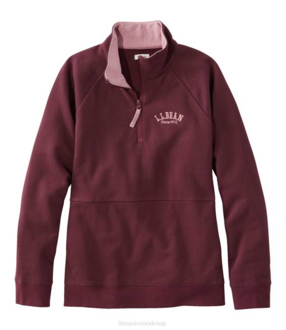 LLBean 1912 Sweatshirt Women J46J3042 Clothing Deep Wine