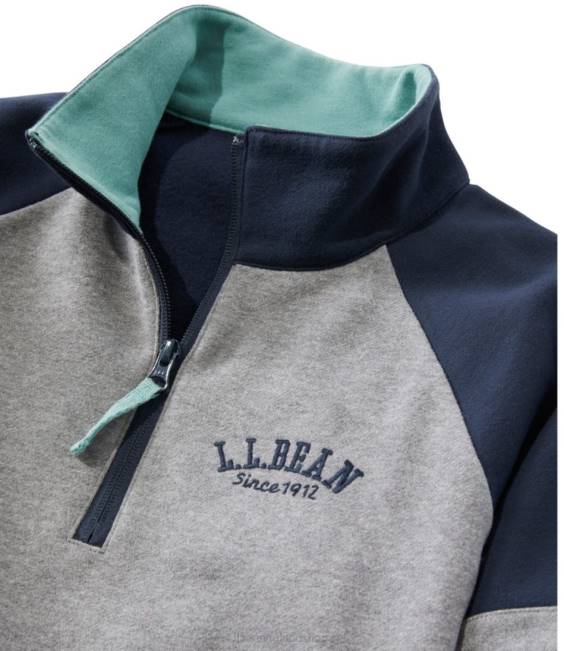 LLBean 1912 Sweatshirt Women J46J3053 Clothing Classic Navy/Sea Pine