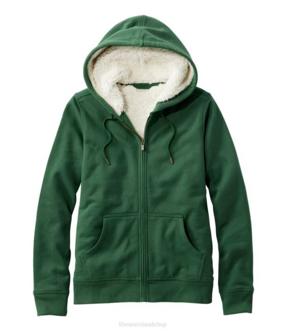 LLBean 1912 Sweatshirt Women J46J734 Clothing Camp Green
