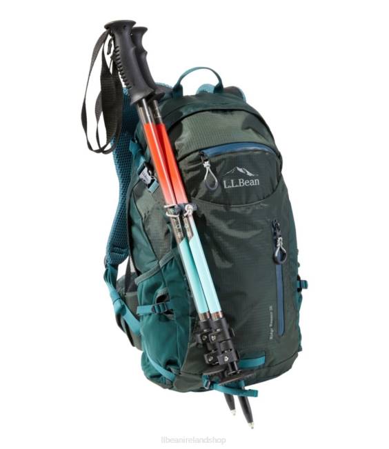 LLBean 4-Season Hiking Poles Unisex J46J1711 Outdoor Equipment Fair Aqua/Cherry Tomato