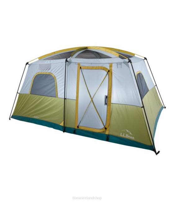 LLBean Acadia 8-Person Cabin Tent Unisex J46J1560 Outdoor Equipment Avocado/Chartreuse