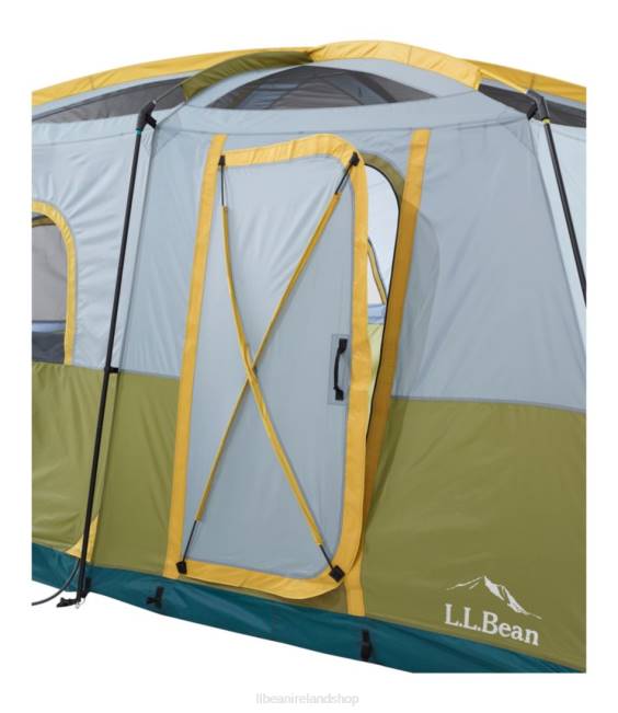 LLBean Acadia 8-Person Cabin Tent Unisex J46J1560 Outdoor Equipment Avocado/Chartreuse