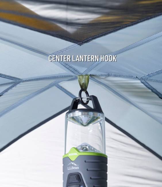 LLBean Acadia 8-Person Cabin Tent Unisex J46J1560 Outdoor Equipment Avocado/Chartreuse