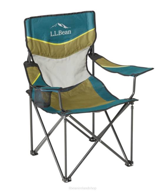 LLBean Acadia Camp Chair Unisex J46J1332 Camping Furniture Spruce/Avocado