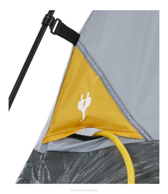 LLBean Access 2-Person Tent Unisex J46J1451 Outdoor Equipment Stainless Steel/Asphalt/Field Gold
