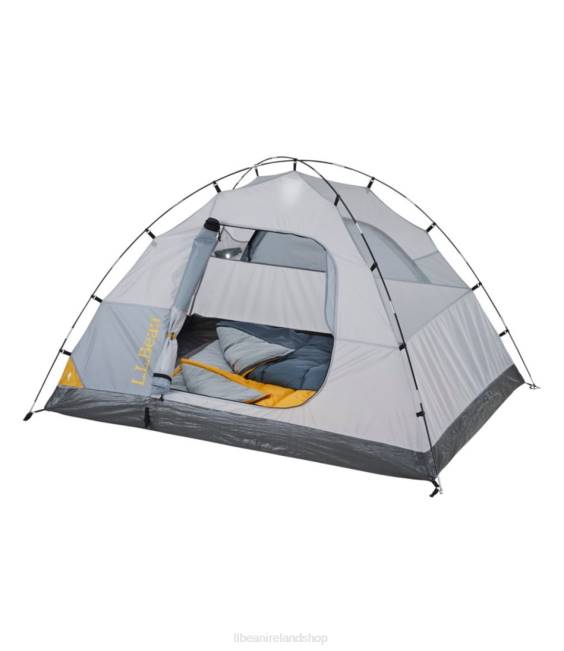 LLBean Access 2-Person Tent Unisex J46J1451 Outdoor Equipment Stainless Steel/Asphalt/Field Gold