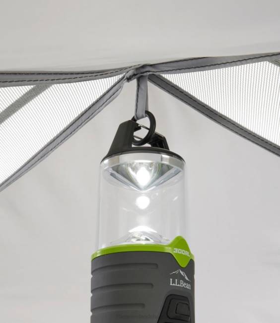 LLBean Access 4-Person Tent Unisex J46J1324 Outdoor Equipment Stainless Steel/Asphalt/Field Gold