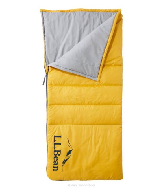 LLBean Access Sleeping Bag Unisex J46J1465 Outdoor Equipment Field Gold
