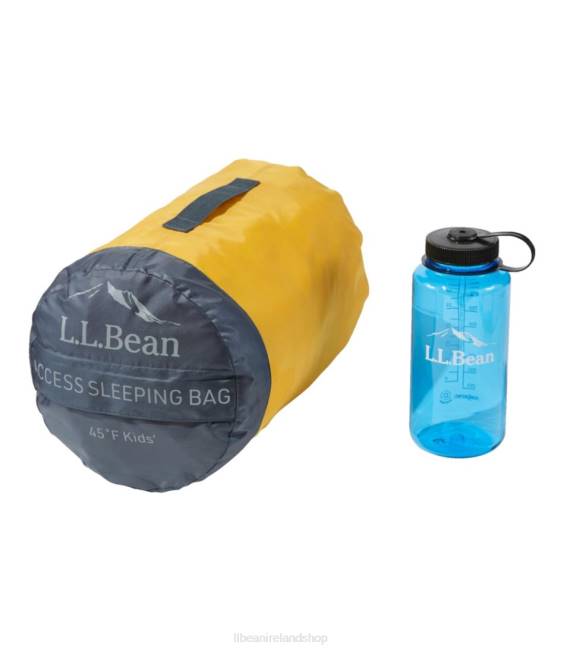 LLBean Access Sleeping Bag Unisex J46J1465 Outdoor Equipment Field Gold