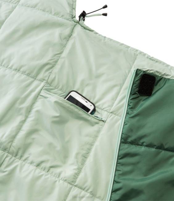 LLBean Adventure 50 Sleeping Bag Unisex J46J1427 Outdoor Equipment Camp Green