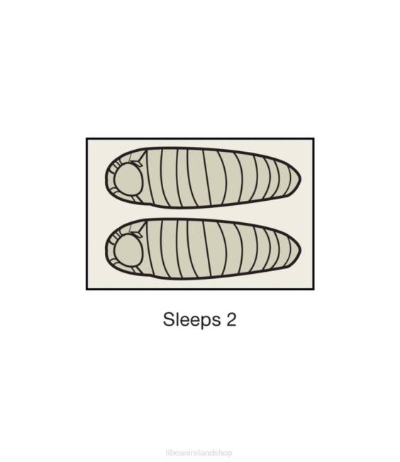 LLBean Adventure Dome 2-Person Tent Unisex J46J1627 Outdoor Equipment Blue