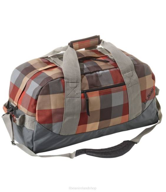 LLBean Adventure Duffle Print Unisex J46J2445 Accessories Apple Cinnamon