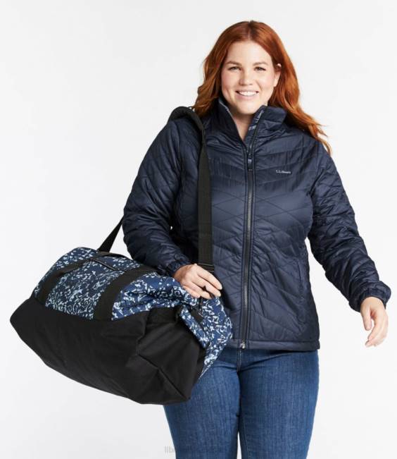 LLBean Adventure Duffle Unisex J46J4310 Accessories Nautical Navy Patchwork