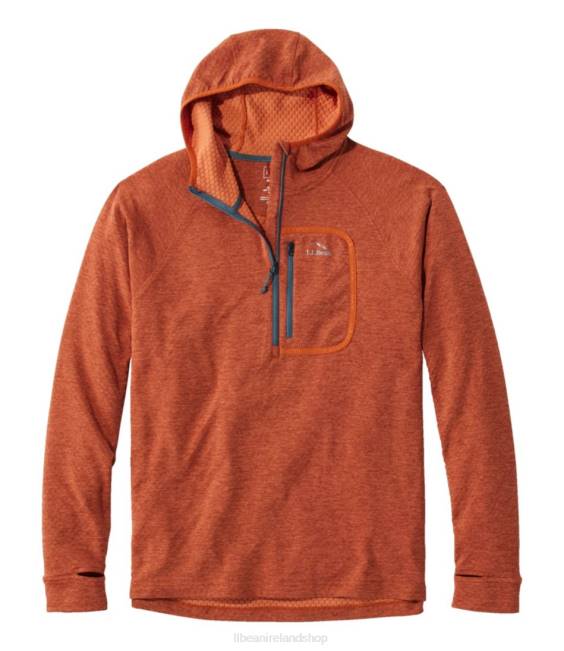 LLBean Adventure Grid Fleece Men J46J5045 Clothing Russet Clay