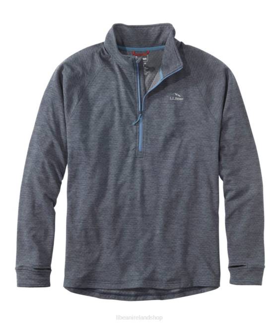 LLBean Adventure Grid Fleece Men J46J6688 Clothing Gunmetal Gray