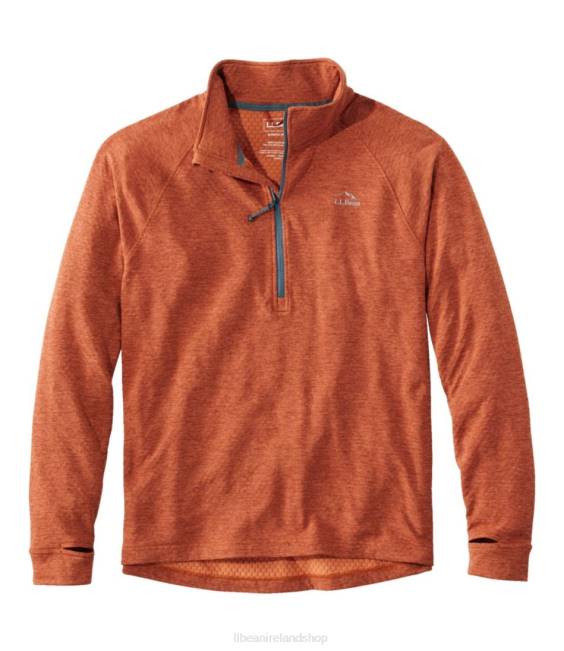 LLBean Adventure Grid Fleece Men J46J7059 Clothing Russet Clay