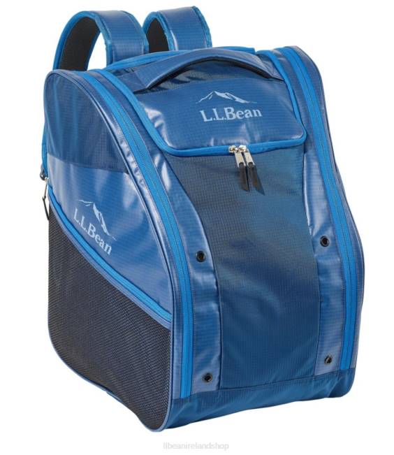 LLBean Adventure Pro Ski Boot Backpack Small Unisex J46J1507 Winter Sports Ocean Blue