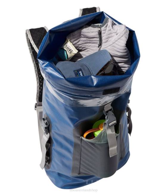 LLBean Adventure Pro Waterproof Day Pack Unisex J46J1379 Outdoor Equipment Ocean Blue