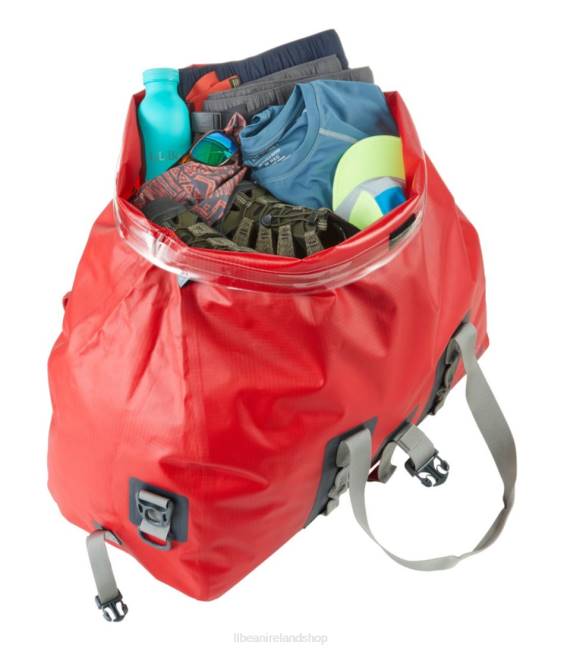 LLBean Adventure Pro Waterproof Duffle Unisex J46J4017 Accessories Lobster Red