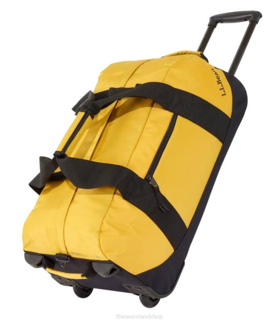 LLBean Adventure Rolling Duffle Bag Unisex J46J4216 Accessories Saffron
