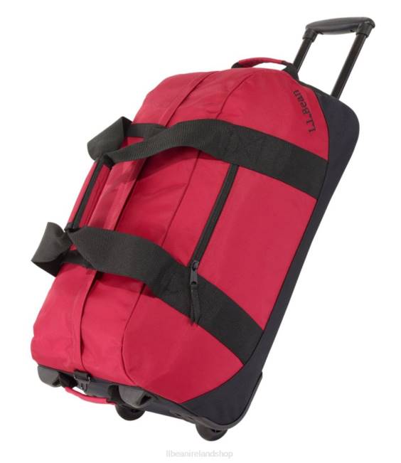 LLBean Adventure Rolling Duffle Bag Unisex J46J5417 Accessories Red