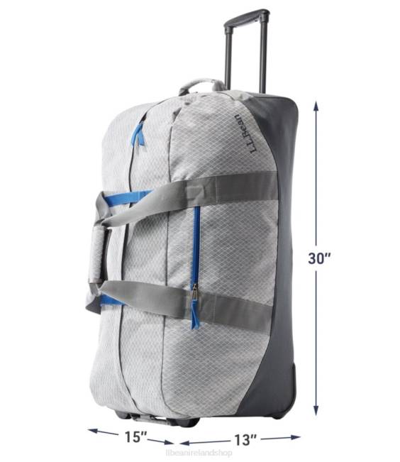 LLBean Adventure Rolling Duffle Bag Unisex J46J7096 Accessories Crisp Lapis