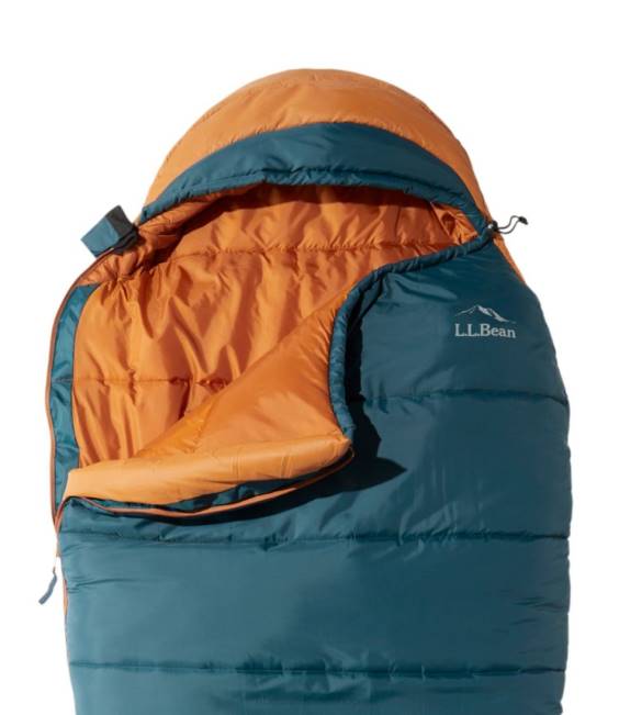 LLBean Adventure Sleeping Bag 25 degree Mummy Unisex J46J1518 Outdoor Equipment Deep Admiral Blue