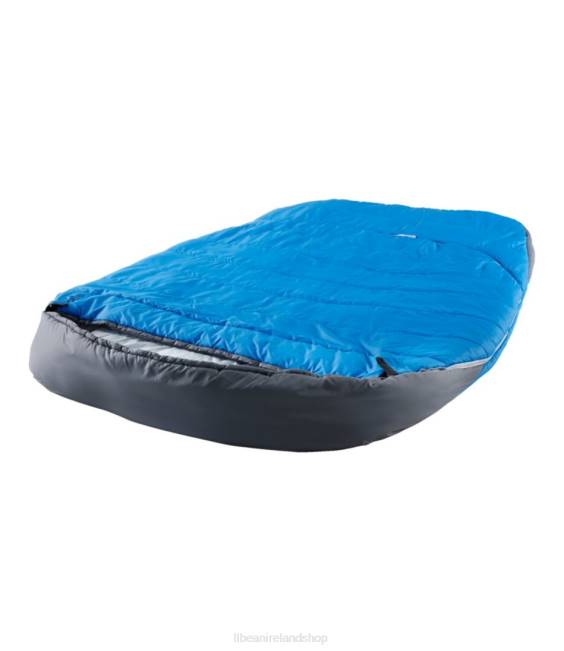LLBean Adventure Sleeping Bag 30 Double Unisex J46J1418 Outdoor Equipment Crisp Lapis