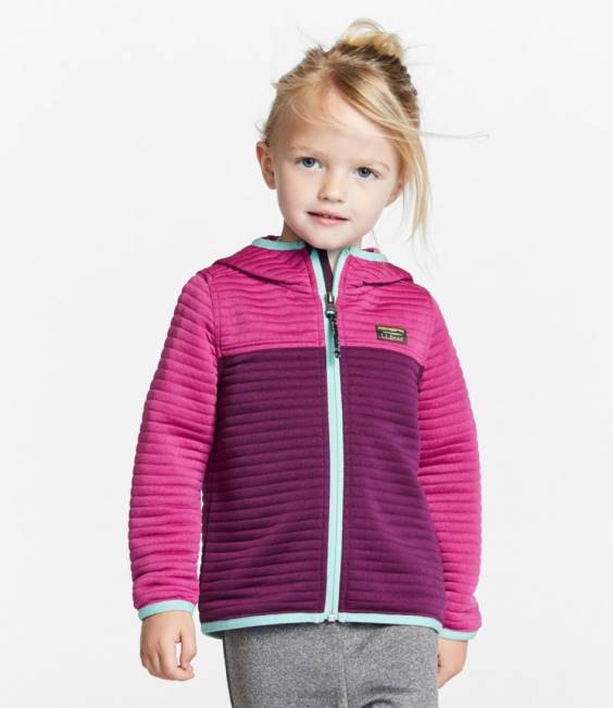 LLBean Airlight Full-Zip Hoodie Kids J46J474 Clothing Sugar Plum