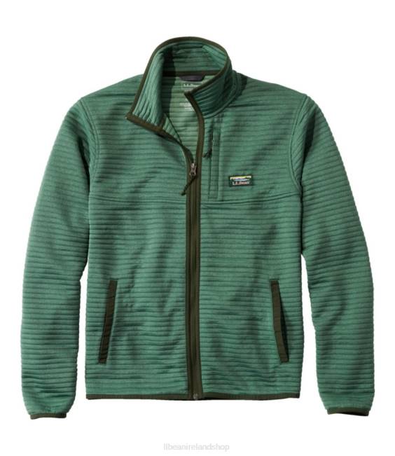 LLBean Airlight Knit Full-Zip Men J46J5740 Clothing Light Everglade Heather