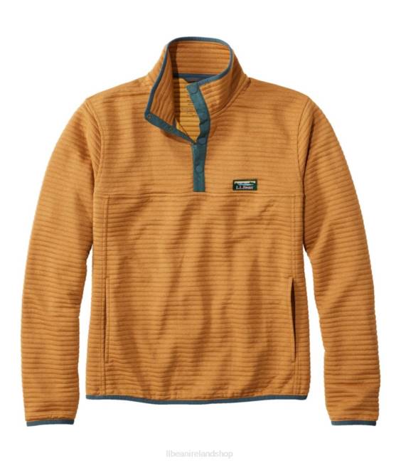 LLBean Airlight Knit Pullover Men J46J3212 Clothing Warm Gold