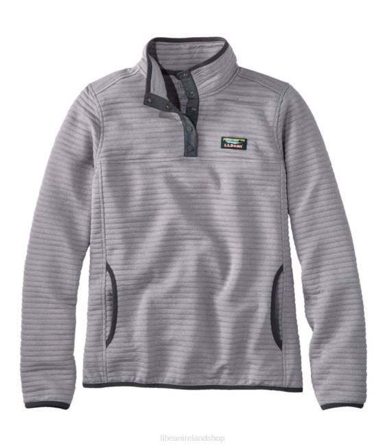 LLBean Airlight Knit Pullover Women J46J5671 Clothing Quarry Gray Heather