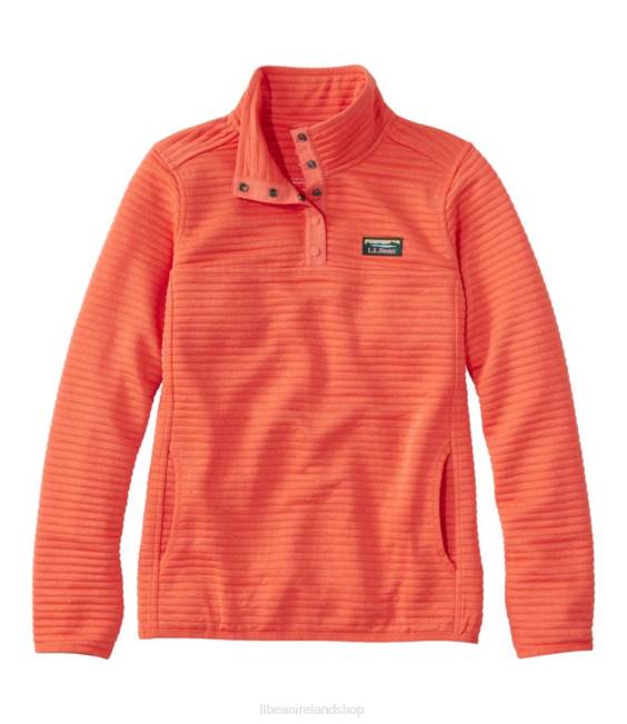 LLBean Airlight Knit Pullover Women J46J6885 Clothing Ember Heather