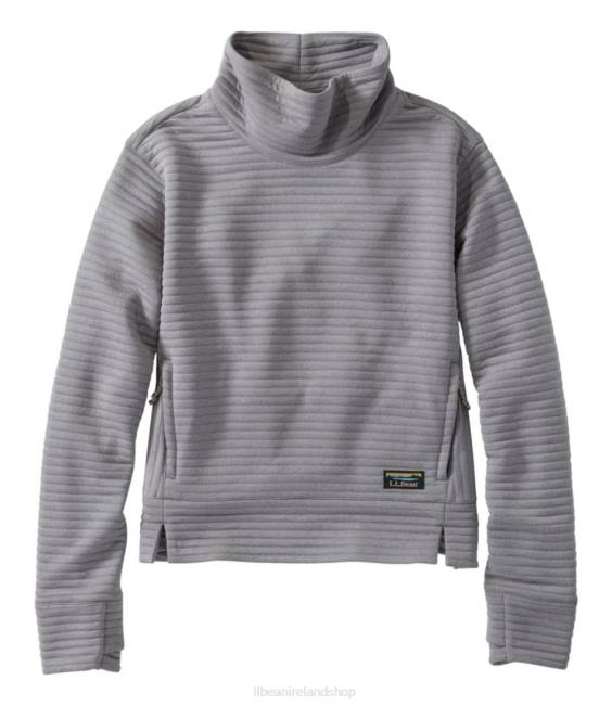 LLBean Airlight Pullover Women J46J3326 Clothing Quarry Gray Heather