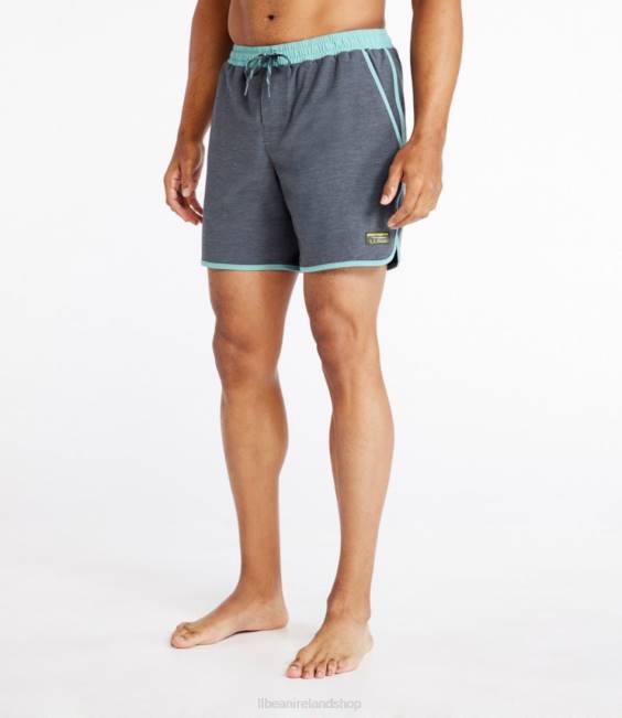 LLBean All-Adventure Swim Shorts Men J46J3286 Clothing Carbon Navy