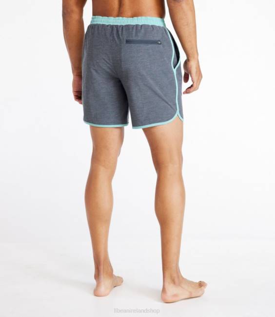 LLBean All-Adventure Swim Shorts Men J46J3286 Clothing Carbon Navy