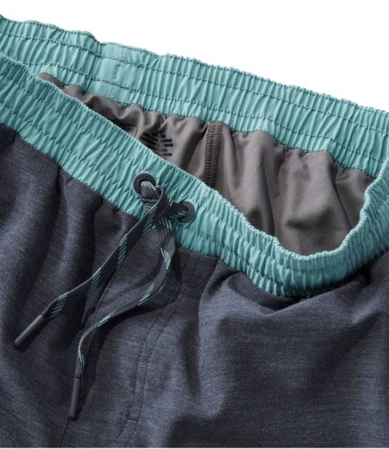 LLBean All-Adventure Swim Shorts Men J46J413 Clothing Carbon Navy
