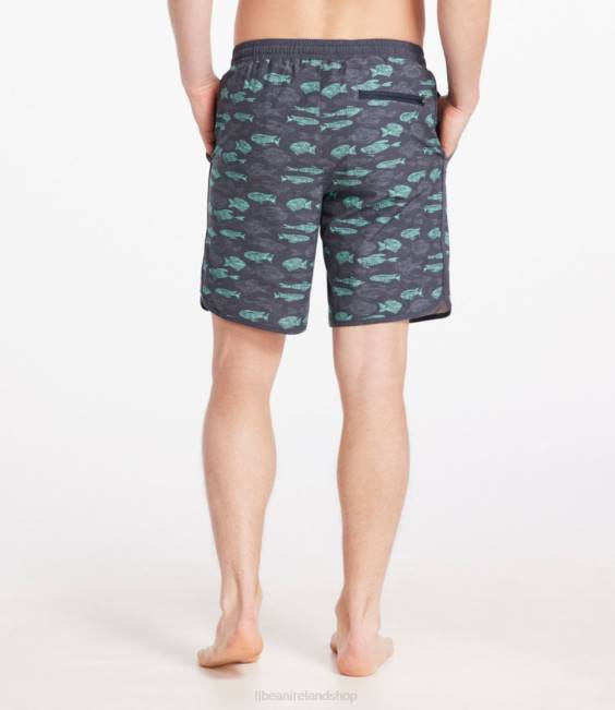 LLBean All-Adventure Swim Shorts Men J46J5841 Clothing Deep Azure Ascent