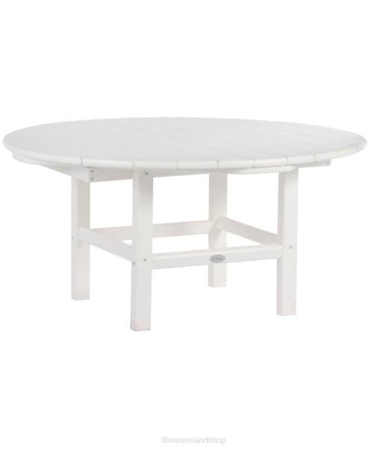 LLBean All-Weather Conversation Table Unisex J46J4513 Backyard  Patio White
