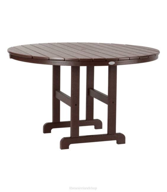 LLBean All-Weather Dining Table Unisex J46J4487 Backyard  Patio Mahogany