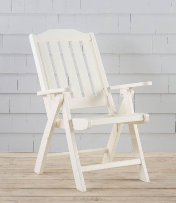 LLBean All-Weather Folding Chair Unisex J46J2640 Backyard  Patio Green