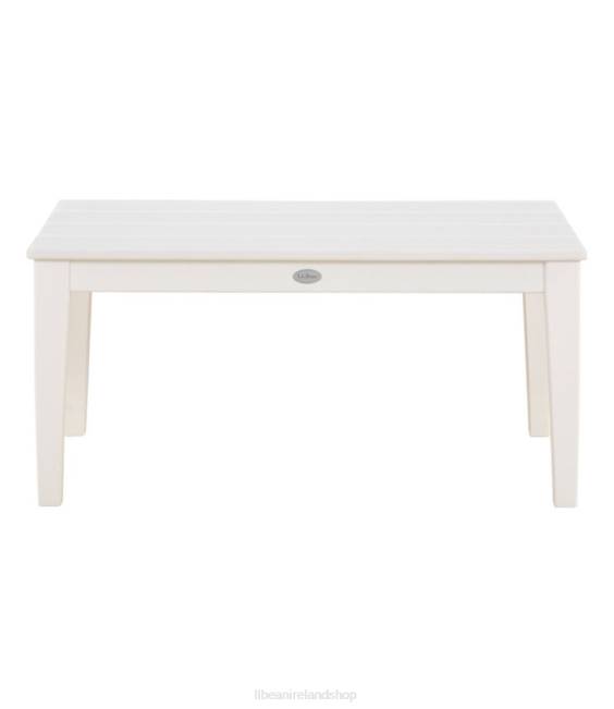 LLBean All-Weather Patio Coffee Table Unisex J46J2738 Home Goods White