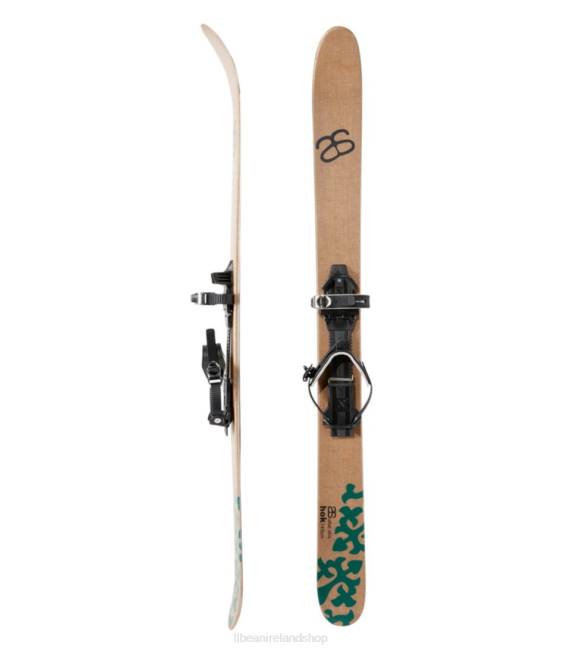 LLBean Altai Hok Skis with Universal Bindings Unisex J46J1774 Winter Sports Wood/Graphic