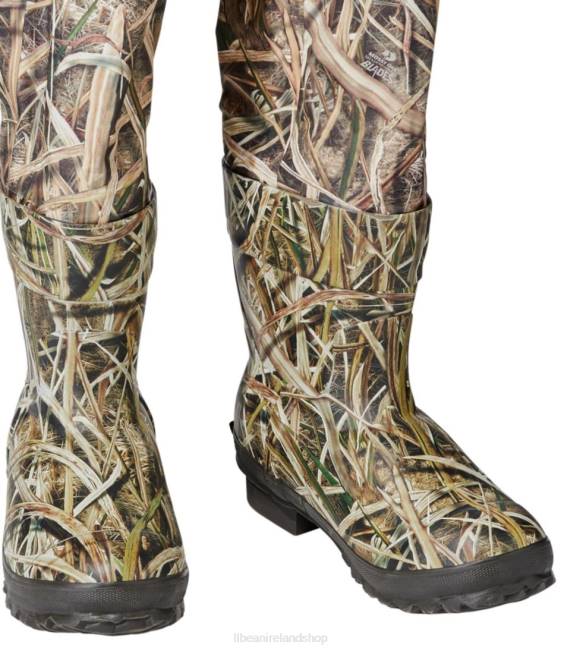LLBean Apex Waterfowl Bootfoot Waders with Super Seam Technology Men J46J1537 Outdoor Equipment Mossy Oak Shadow Grass Blades
