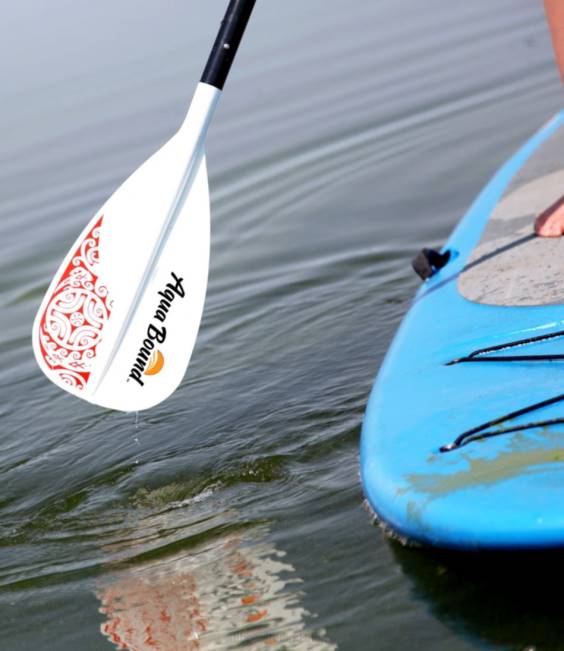 LLBean Aqua Bound Lyric 4-Piece SUP Paddle Unisex J46J2251 Water Sports White/Orange