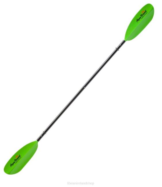 LLBean Aqua Bound Sting Ray 4-Piece Fiberglass Kayak Paddle Unisex J46J1885 Water Sports Electric Green